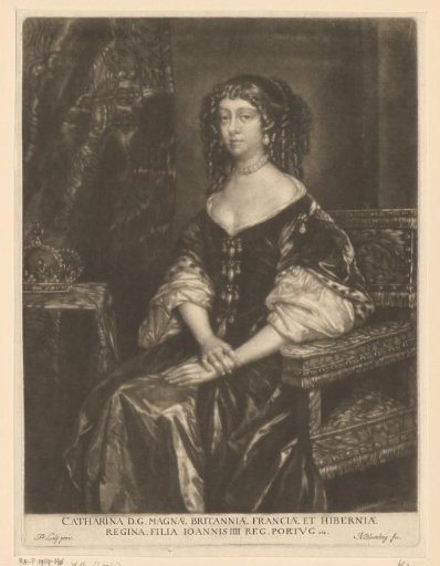 Portrait of Catharina van Bragança