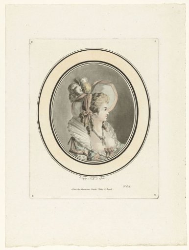 Bust of a Lady with a Hat