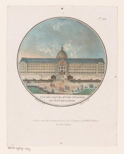 View of the Hôtel des Invalides