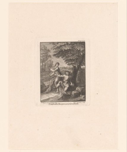 Daphnis Pushing Gnathon Away