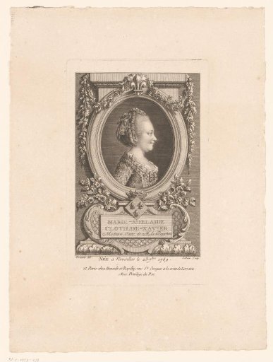 Portrait of Clothilde of France