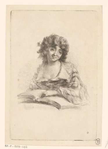 Portrait of Isabella Teotochi Albrizzi