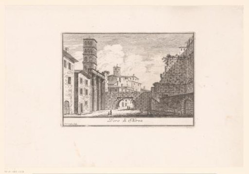 View of the Forum of Nerva