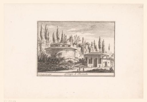 View of the Temple of Romulus