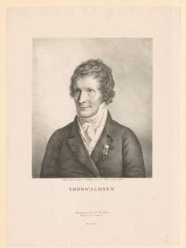Portrait of Bertel Thorvaldsen