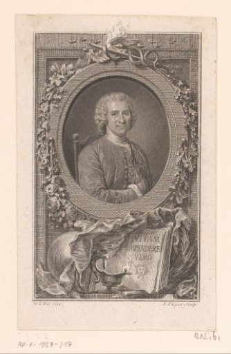 Portrait of Jean-Jacques Rousseau