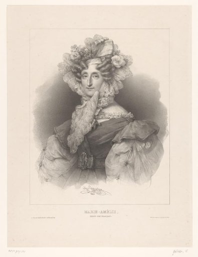 Portrait of Maria Amalia of Bourbon-Sicily