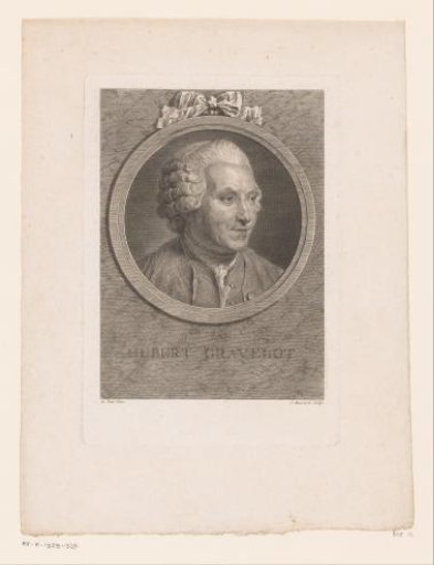 Portrait of Hubert François Gravelot