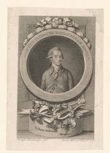 Portrait of Alois Blumauer