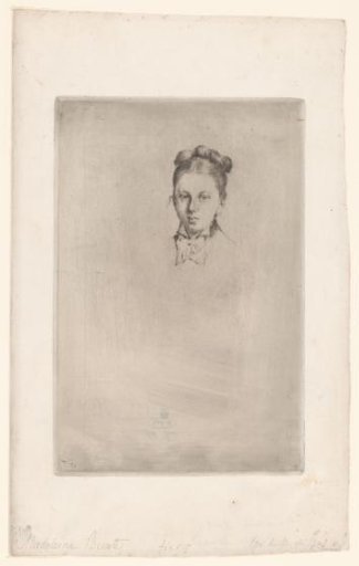 Portrait of Madeleine Burty
