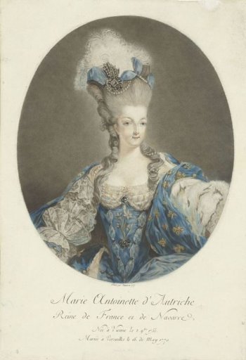 Portrait of Marie Antoinette