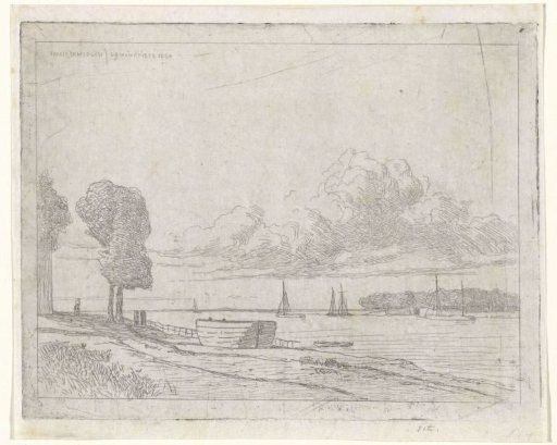View of the Lek River at Vreeswijk