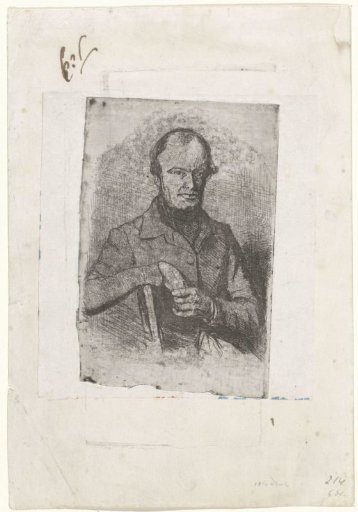 Portrait of Johannes Adrianus van der Drift