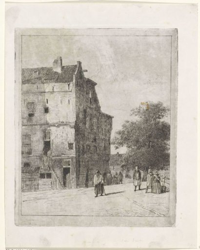 View of a street in Amsterdam