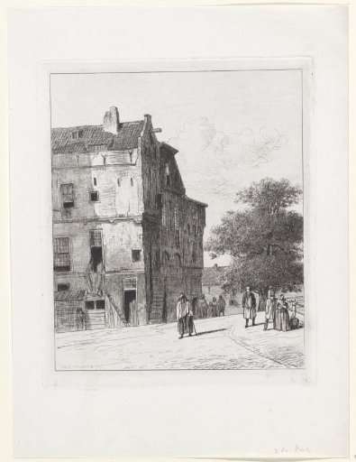 View of a street in Amsterdam