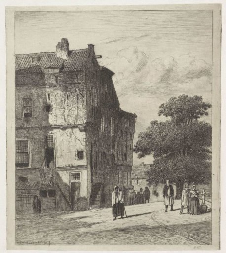 View of a Street in Amsterdam
