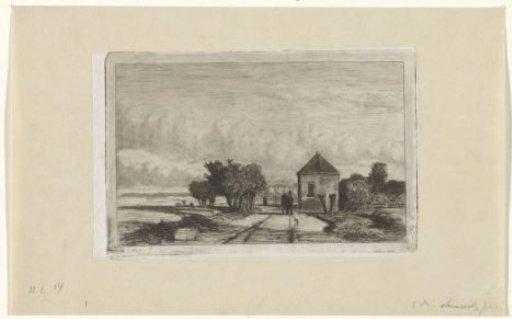 View of the Schenkweg with the Dome