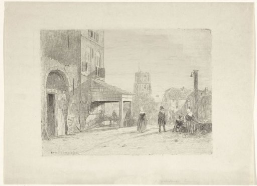 View of the Sint-Martinus Church at Woudrichem