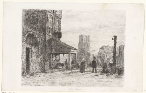 View of the Sint-Martinus Church at Woudrichem