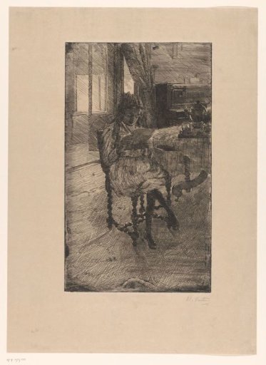 Young Woman Reading