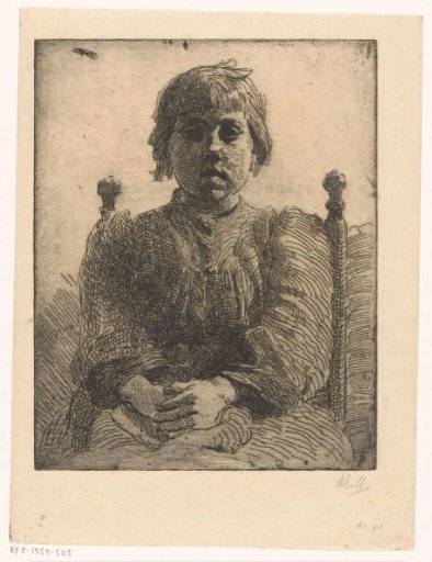 Portrait of an Unknown Girl