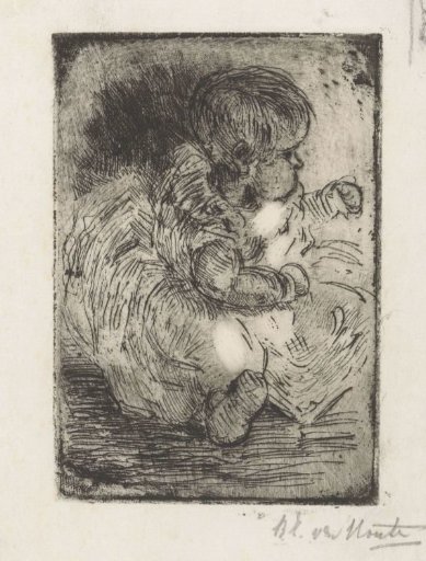 Portrait of H.W. Mouton as a Baby