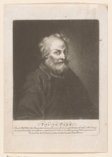 Portrait of Thomas Parr