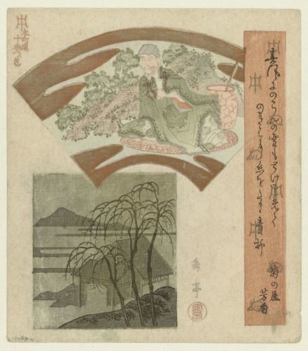 A Chinese Philosopher and Landscape with Willows