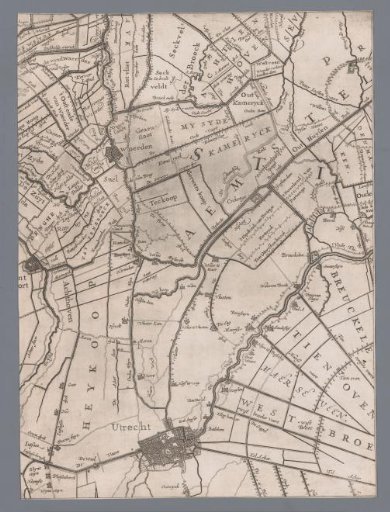 Map of the County of Holland and Utrecht (plate 27)