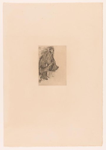 Fisher from Ostend with basket