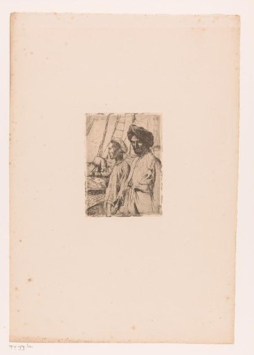 Two sailors on the deck of a ship