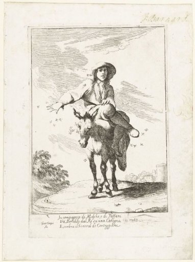 Bertoldo on the Donkey