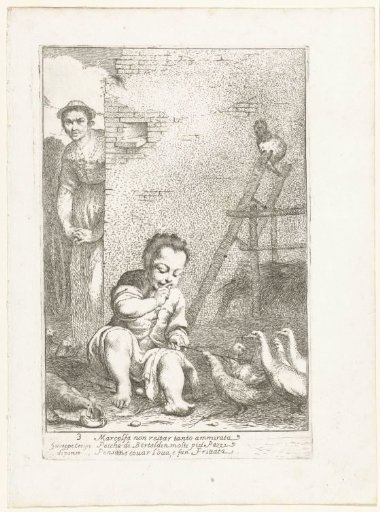 Marcolfa Finds Bertoldino Sitting on an Egg