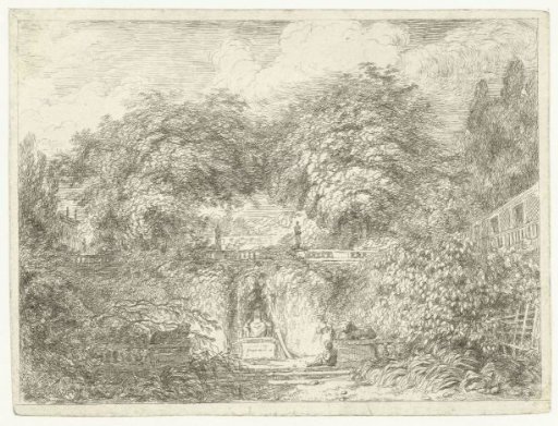 The Park Seen from the Villa d'Este