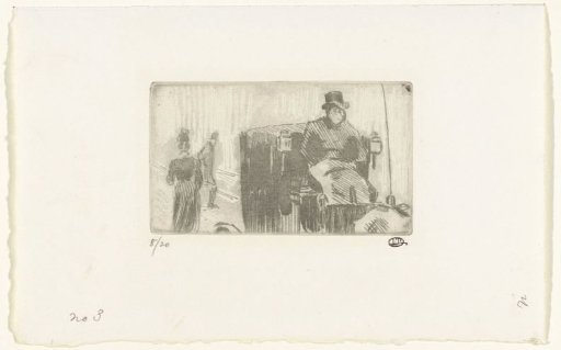 Carriage in the rain