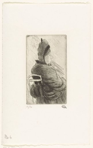 Seated woman