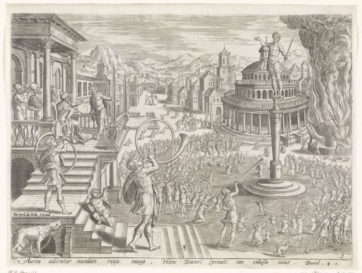 King Nebuchadnezzar and the Adoration of the Golden Image