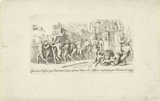 Triumphal procession of Bacchus and Ariadne