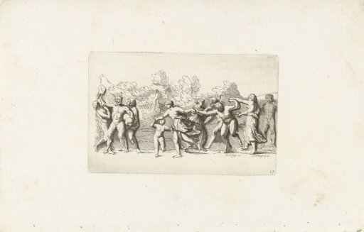 Dancing bacchantes