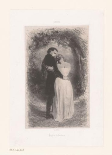 Lovers on a Forest Path