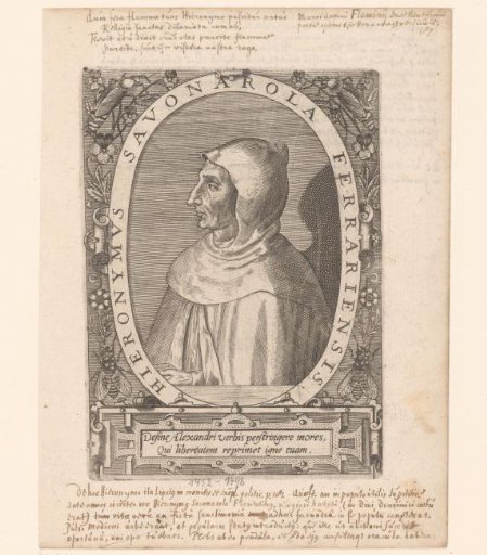 Portrait of Girolamo Savonarola