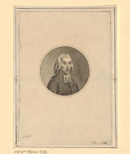Portrait of George Joachim Zollikofer