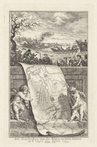 Breach of the Rhine and IJssel dikes, 1754