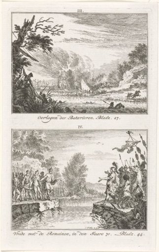 Batavian Revolt and peace with the Romans, 69-70