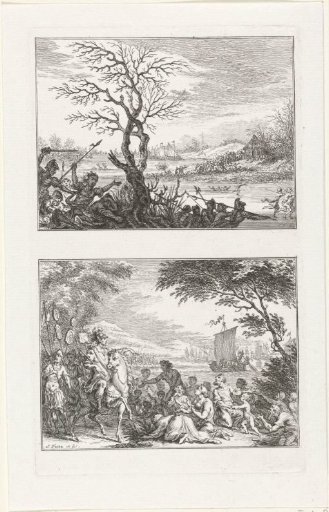 The Franks invade the land of the Batavians, 253, and submission of the Salians to Julian, 358