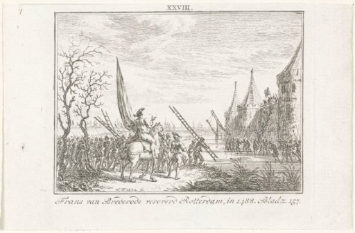 Jonker Frans van Brederode captures Rotterdam, 1488