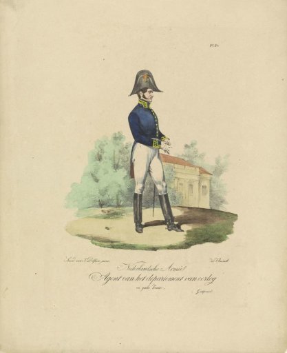 Agent of the Department of War, 1820-1825