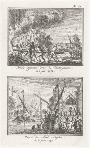 Capture of Brielle, 1572, and relief of Leiden, 1574