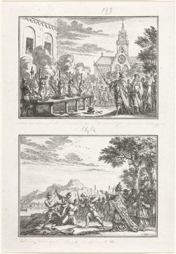Monks burned at the stake and the cruel deeds of Pope Urban VI