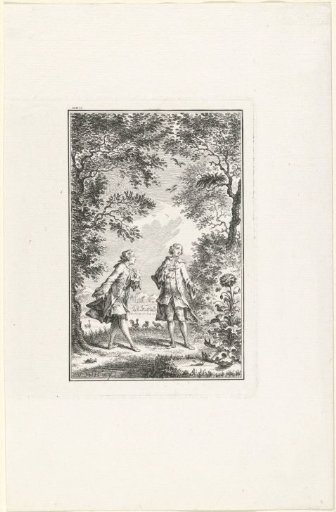 Two Gentlemen in Nature